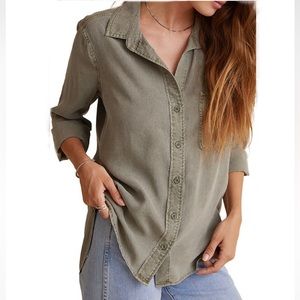 Anthropologie Cloth & Stone tencel shirt